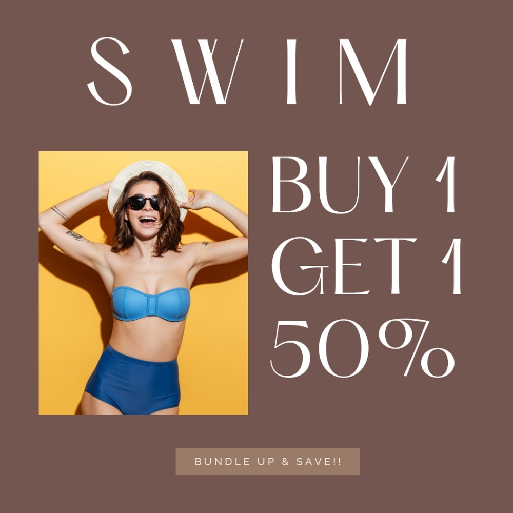 Swim Buy 1 get 1 50% OFF